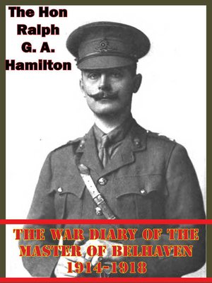 cover image of War Diary of the Master of Belhaven